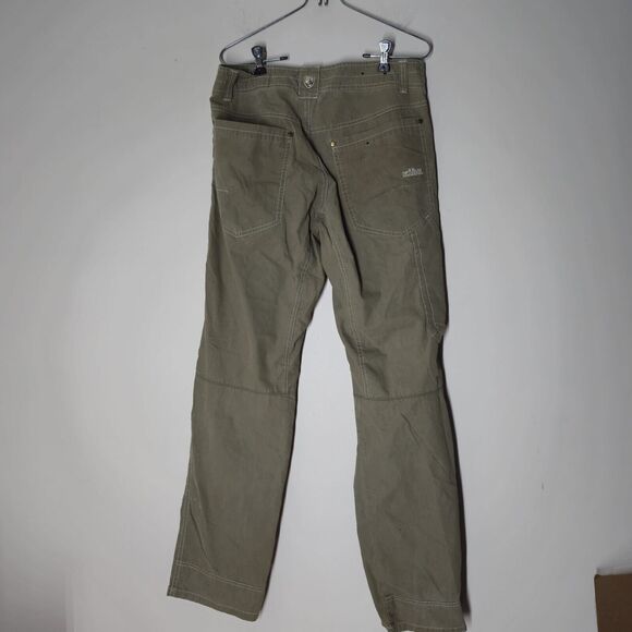 Kuhl Mens Pants 30x32 Born In The Mountains Vintage Patinadye Olive Green Hiking - Picture 9 of 16